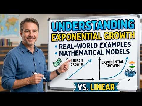 Lecture 36 | Understanding Exponential Growth: Real-World Examples & Mathematical Models