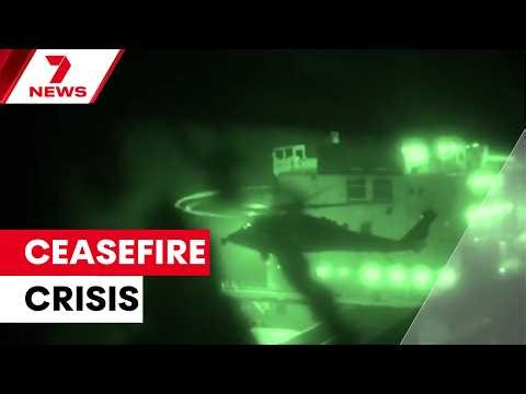 US-Iran ceasefire on brink of collapse | 7NEWS