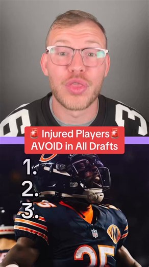Don’t take the risk on drafting these injured players 😬(via No BS Fantasy Football) https://t.co/kcfv0cNA0X