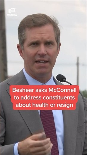 Beshear asks McConnell to address constituents about health or resign