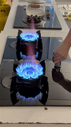 Amazing Stove 🔥 Powerful Flame & Easy Installation#GasCooker #HomeUpgrade #ShortsFeed