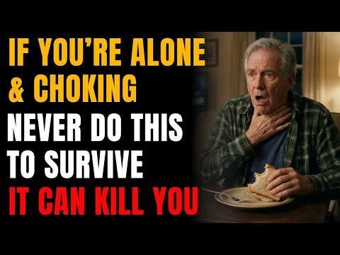 How to Survive CHOKING Alone After 65 - Do THIS in the First 25 Seconds (Don’t Panic)