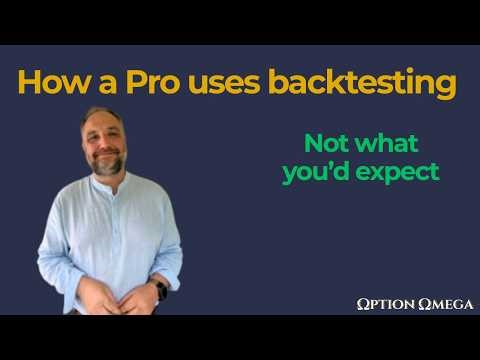 How a Professional Trader Uses Backtesting
