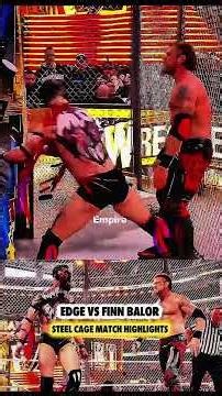 Edge vs Finn Balor World heavyweight championship match highlights #wwe #wwe shorts