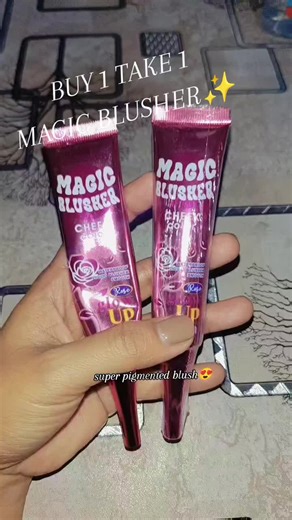 Magic Blusher: Color Changing and Waterproof Formula