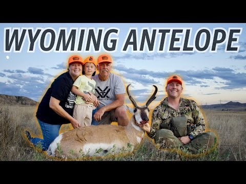 Wyoming Antelope Hunt with My Son | Pronghorn Buck Down (6.5 PRC)