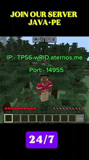 Join My Minecraft Server FREE! 😱 Java + PE 2026 | No Whitelist #minecraft #java+pe #sever #trending