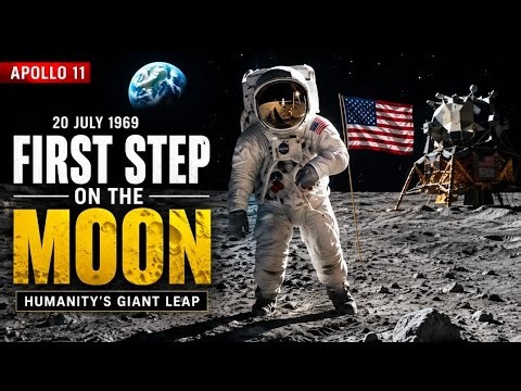 Apollo 11: Humanity’s First Step on the Moon | 1969 #apollo #apollo11 #moon #mission