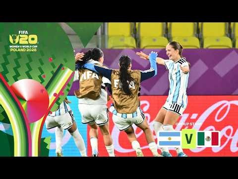 Argentina vs Mexico | FIFA U-20 Women's World Cup 2026™