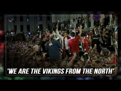 Norway fans celebrate Brazil win with huge Viking row in Oslo | ABS-CBN News