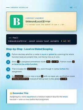 Python Quiz - This Python Function Crashes on Line One #5 #python #coding #challenge