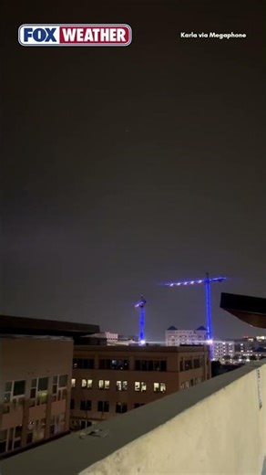 Severe Weather Hits Texas With Massive Display of Lightning