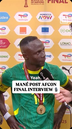 Sadio Mané on what happened during the #AFCON final. How he urged his team to return to play after the controversial call from the match official. ❌ | DAZN Football