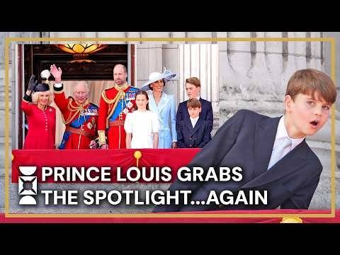 Royal Family Leave Trooping the Colour as Prince Louis Steals the Show