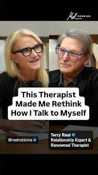 This Therapist Made Me Rethink How I Talk to Myself | Mel Robbins #Shorts