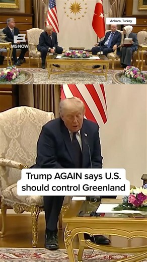 Trump AGAIN says U.S. should control Greenland