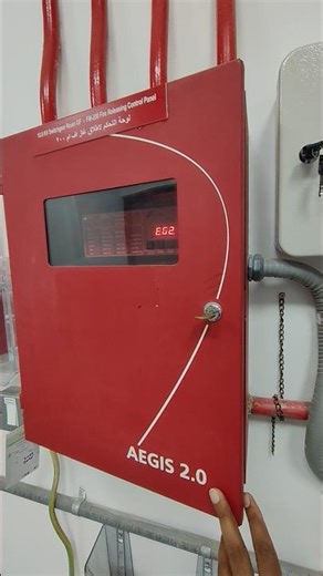 AEGIS 2.0 Fire Alarm Panel | Gas Suppression System Explained#alarmsystem #firealarmsystem