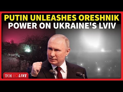 Russia Attacks Ukraine LIVE | 6 Blasts, Red Sky: Putin’s Feared Oreshnik Strikes Near Poland