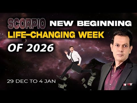 Scorpio Weekly Horoscope & Astrology Predictions (29 Dec - 4 Jan, 2026) | Haris Azmi | Astrogems
