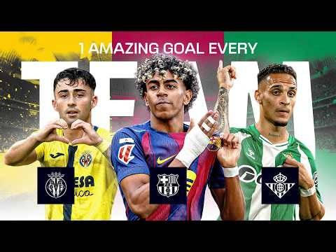 Un GOL INCREÍBLE de CADA EQUIPO en LALIGA 2025/26