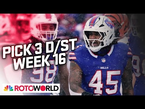Chargers, Bills, Eagles top Defense (D/ST) Start 'Em/Sit 'Em for Week 16 | Rotoworld | NFL on NBC