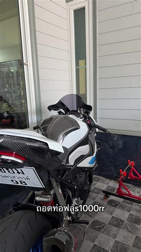 ถอดท่อฟลู S1000RR 2024 ด้วยประแจเบอร์13 ทำใหม่ท่อ