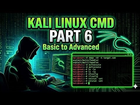 Kali Linux CMD Course part 6| Basic to Advanced Commands (Hindi) | Ethical Hacking Series