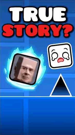 Completely REAL Geometry Dash Facts 🤔 #shorts #geometrydash #gd