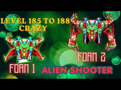 Alien Shooter Level 185 To 188 Difficulty Crazy | Boss 47 Mage Punk