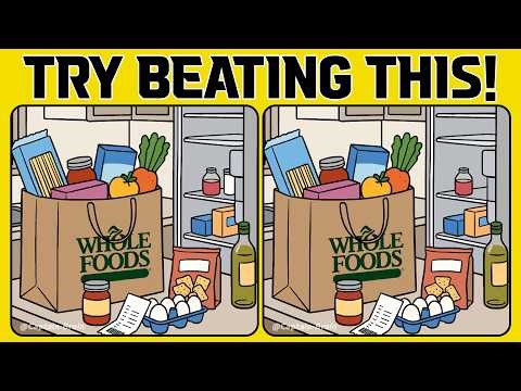 Try Beating This! Spot the Difference Puzzle for Sharp Eyes (A Bit Tricky)