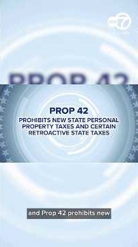 A closer look at Prop. 41 and Prop. 42