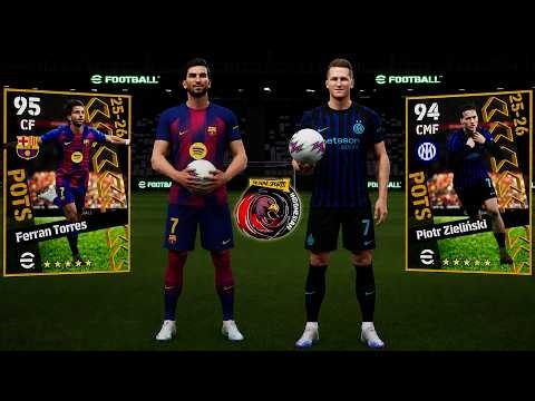 POTS FERRAN TORRES X PIOTR ZIELINSKI GRATIS !! BANTAI SEMUA LAWAN !! GAMEPLAY ENAK MANTAP BANGET !!