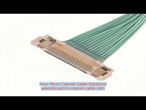 small coax connectors IPEX 20497-R26T-30 20613-007E-02 samtec micro coax cable Singapore custom leng