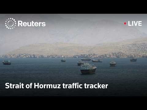 LIVE: Strait of Hormuz traffic tracker