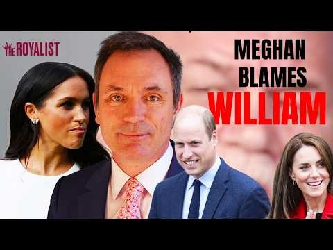 Now Meghan Blames William and Catherine For Covering Up HER DAD'S Alleged Crimes