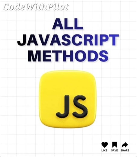 🚀 Master JavaScript Methods in One Shot!Complete JS Notes for Beginners to Advanced 💻🔥