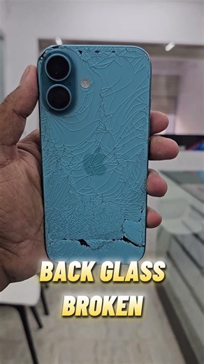 iphone 16 full broken replacement done. 👍 #shortsvideo