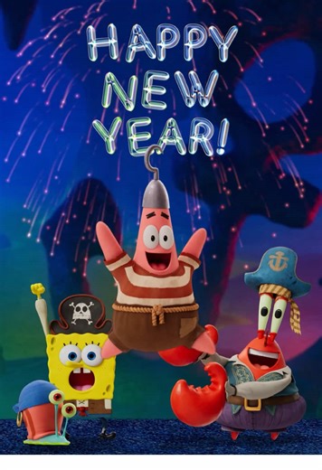 Happy New Year from Bikini Bottom!