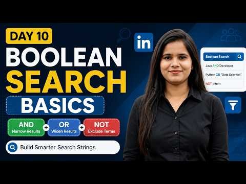 Day 10 : Boolean Search Basics | IT Recruiter Training