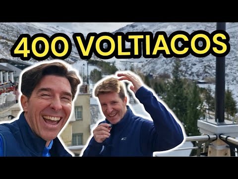 ENCHUFE A 400V en Sierra Nevada 😱 | EXPLOTA bombilla y quema el termo (DomoAventura)