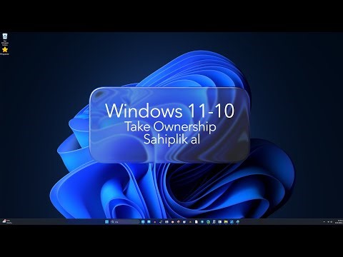 Windows 11-10 Take Ownership - Sahiplik al - ekleme