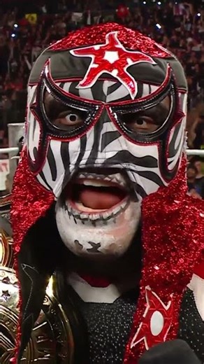 Did we just hear Penta say an #ICTitle Ladder Match at #WrestleMania?!?? 🤩🪜 #WWERaw