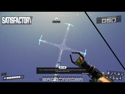 Satisfactory Playthrough Episode 5 Broke P.C., Unlocked Phase 2, More Researchable's N First Death!