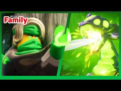 Elemental Monster BATTLE! ⚔️ LEGO® Ninjago Dragons Rising | Netflix Family