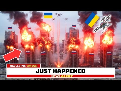 121 Ukrainian Drones STRIKE Moscow’s $1.31B City Towers — Then THIS Happened | Russian War
