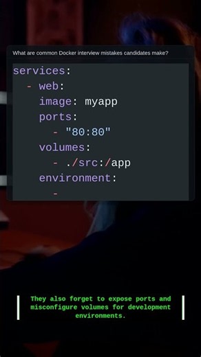 Docker Mistakes | .NET Interview Question #Shorts #Csharp #Coding #Programming