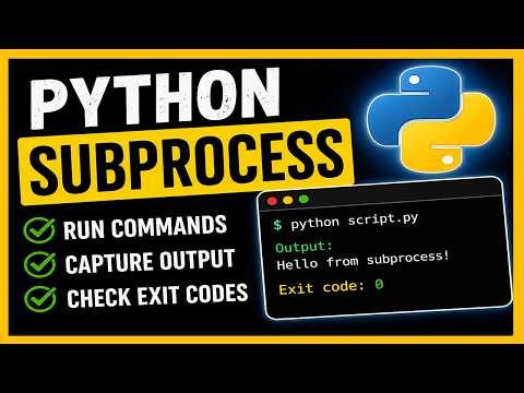 Control the Command Line with Python