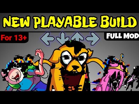 Friday Night Funkin' NEW CPD Fanmade Build Full Week Gameplay | Corrupted x Darkness Pibby Mod (FNF)