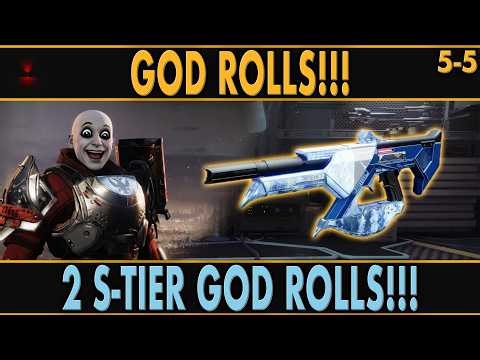 GET THESE NOW!!! Zavala's Stasis Fusion Rifle Has TWO God Rolls This Week!
