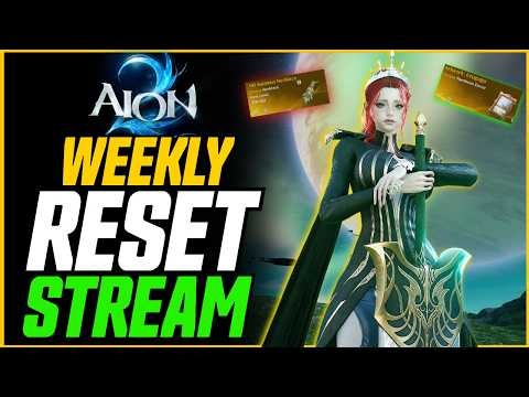 Aion 2 Endgame Grind! Working on Guides! // Aion 2 Livestream